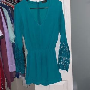Turquoise romper